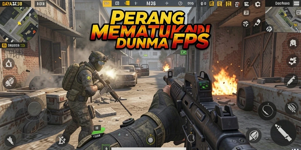 Tangkapan layar gameplay intens DAYA138 di arena pertempuran.