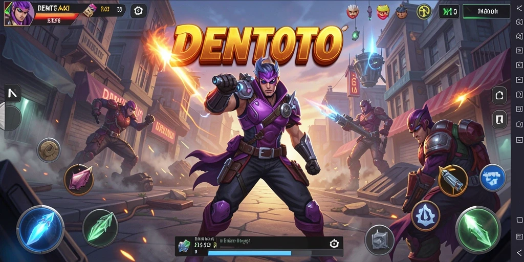 Gameplay seru DENTOTO dengan aksi memukau.