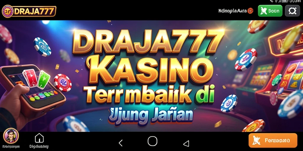 Screenshot DRAJA777 menampilkan gameplay seru dalam permainan Kasino.