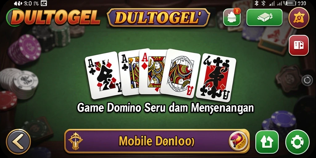 Tampilan gameplay DULTOGEL yang penuh aksi dan seru.