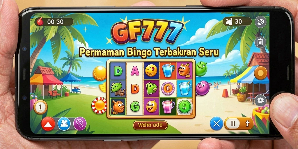 Screenshot gameplay Bingo GF777 dengan tampilan menarik.