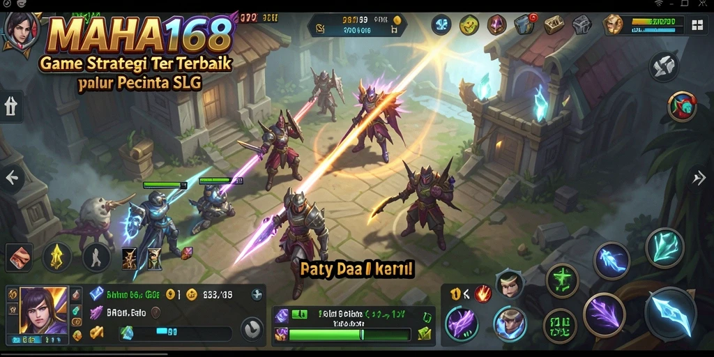 Tampilan gameplay MAHA168 yang memukau dan interaktif.