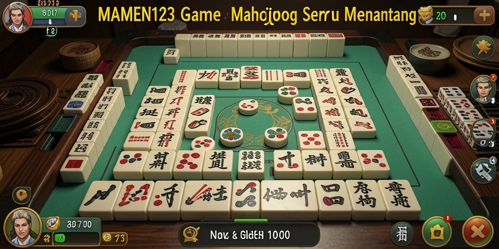 Tampilan gameplay MAMEN123 yang menarik dan penuh warna.