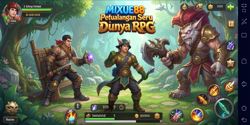 Gameplay seru dan menantang dalam MIXUE88.