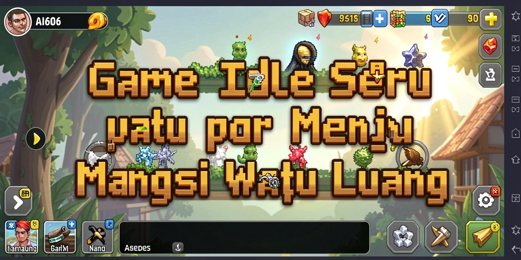 Tampilan gameplay N06 yang menarik dan interaktif.