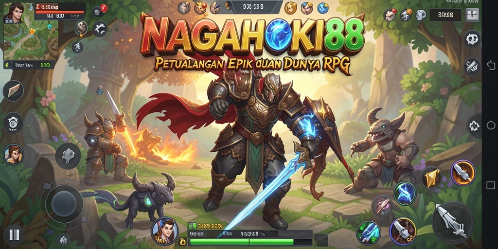 Tampilan permainan <strong>NAGAHOKI88</strong> yang menakjubkan di dunia RPG