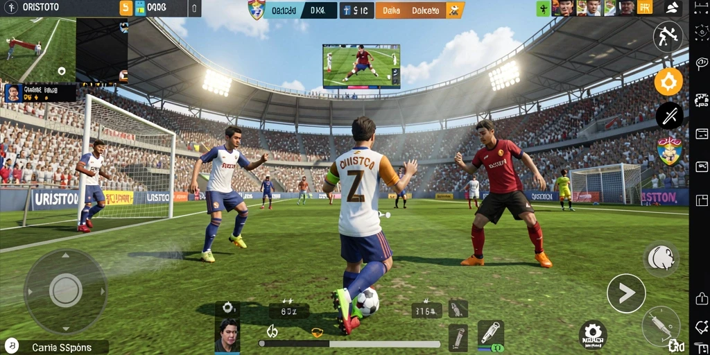 Tangkapan layar aksi mendebarkan dari gameplay <strong>ORISTOTO</strong> di lapangan.