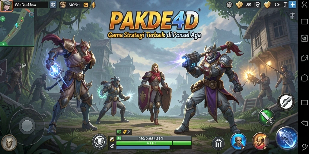 Tampilan gameplay PAKDE4D yang menarik dan mendebarkan.