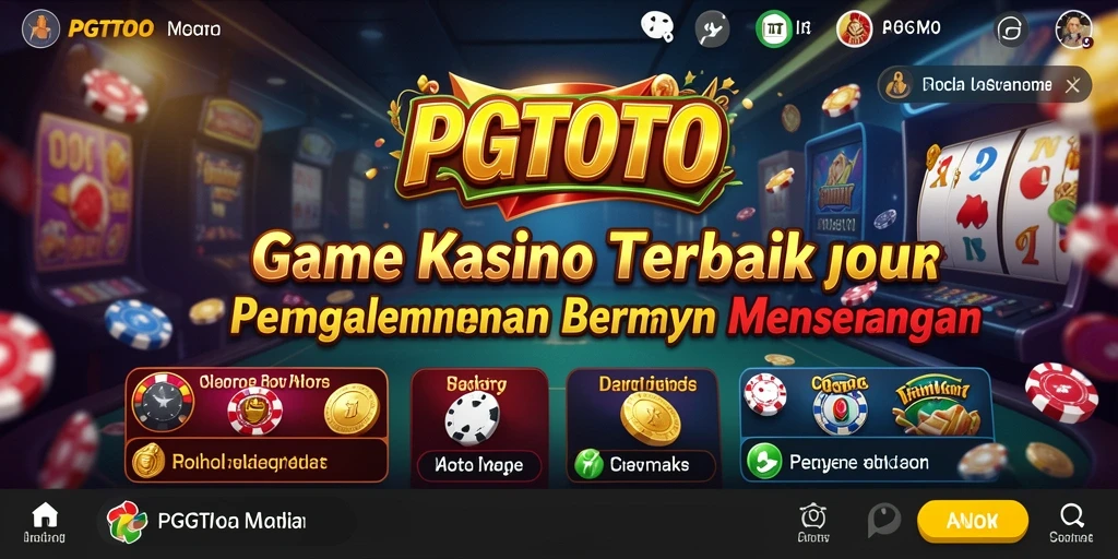 Screenshot gameplay menarik dari PGTOTO dengan grafis memukau.