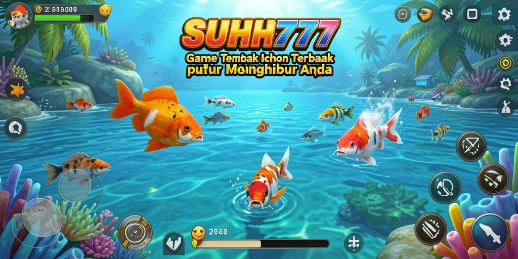 Gameplay seru menembak ikan di SUHU777 yang mengasyikkan.